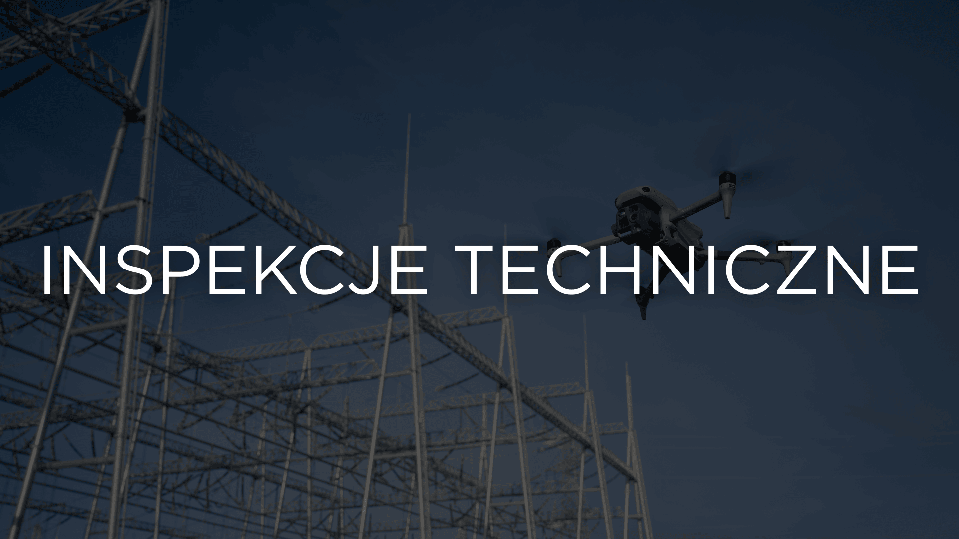 DJI inspekcje techniczne baner