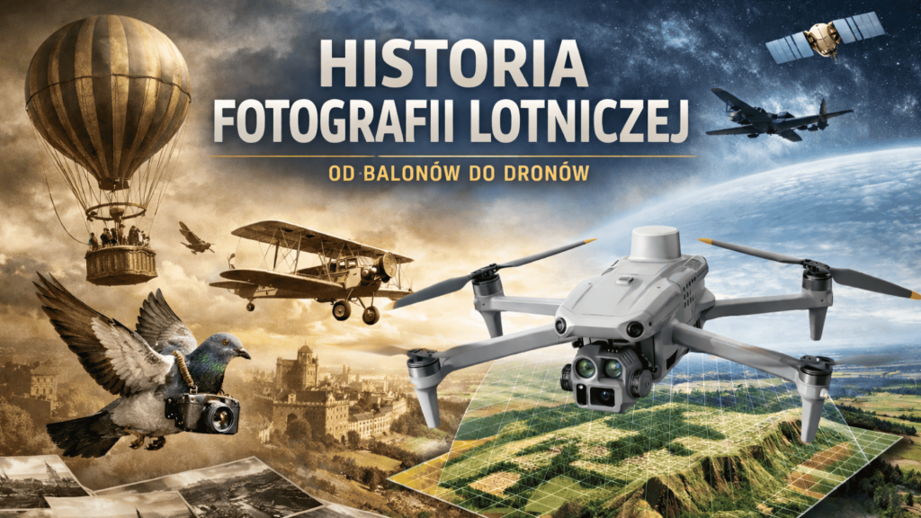 Zanim ortofotomapy i precyzyjne pomiary z powietrza stały się standardem w geodezji, fotografowanie Ziemi z lotu ptaka było pełne wyzwań i eksperymentów. Od balonów i gołębi z aparatami, przez pierwsze samoloty, aż po współczesne drony – poznaj fascynującą historię fotografii lotniczej i zobacz, jak rozwój technologii zmienił sposób, w jaki patrzymy na świat z góry.